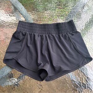 Marika Black High Rise Womans Athletic Shorts A14